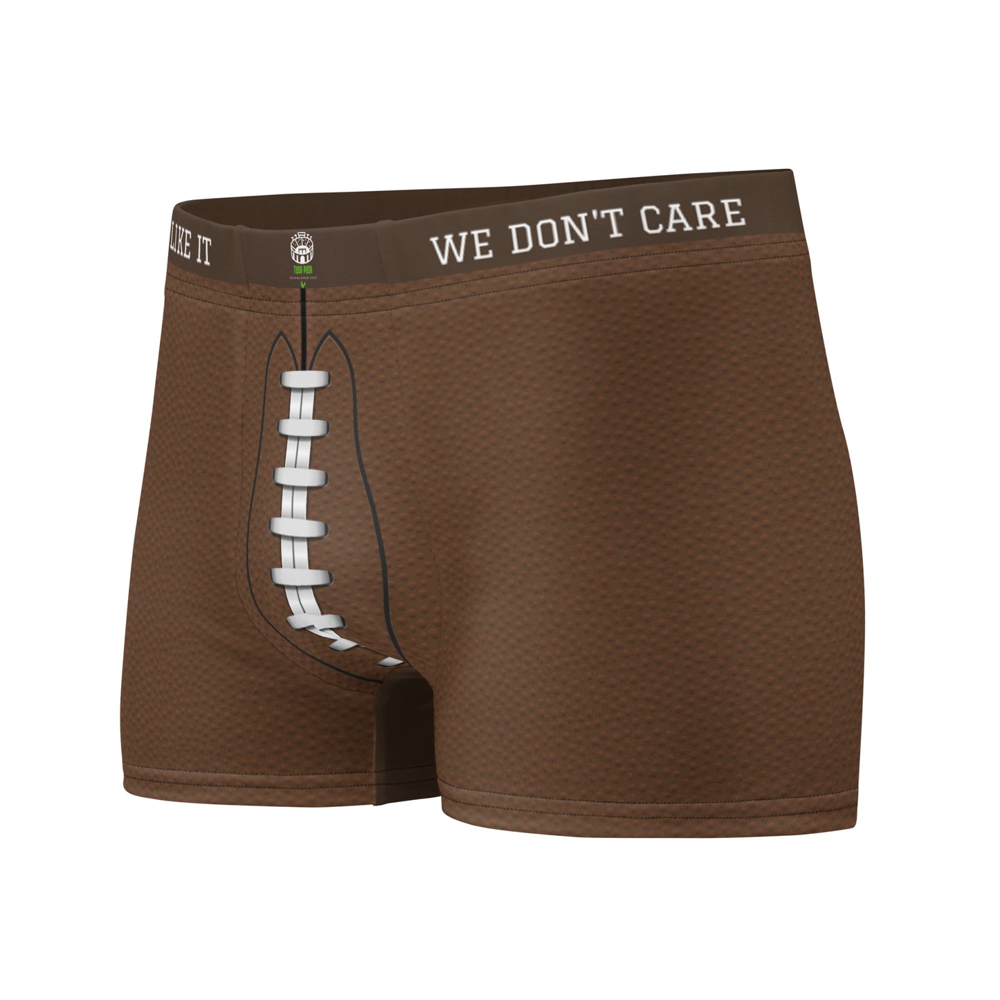 Tush Push™ Football Boxer Briefs for Men, Funny Game Day Underwear for Tailgating, Football Print