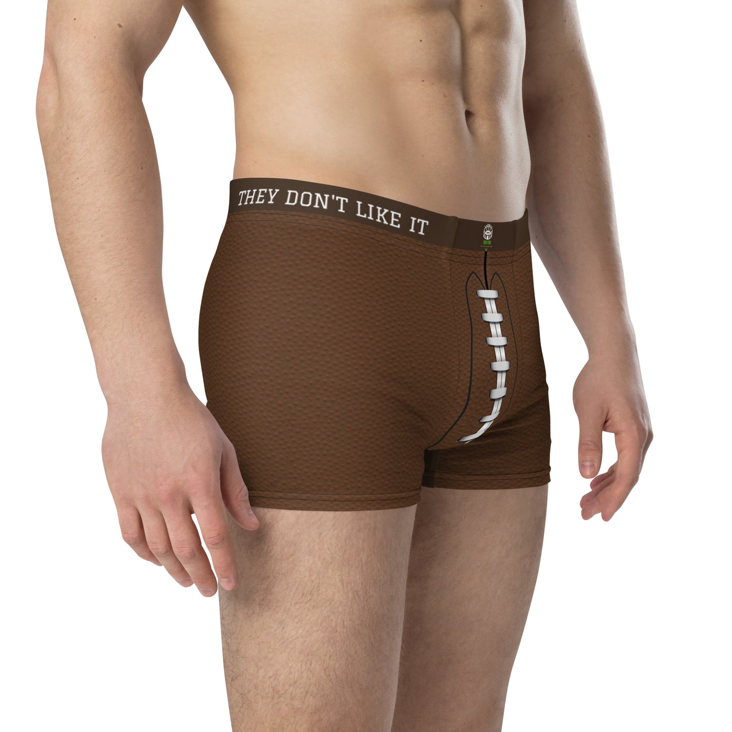 Tush Push™ Football Boxer Briefs for Men, Funny Game Day Underwear for Tailgating, Football Print