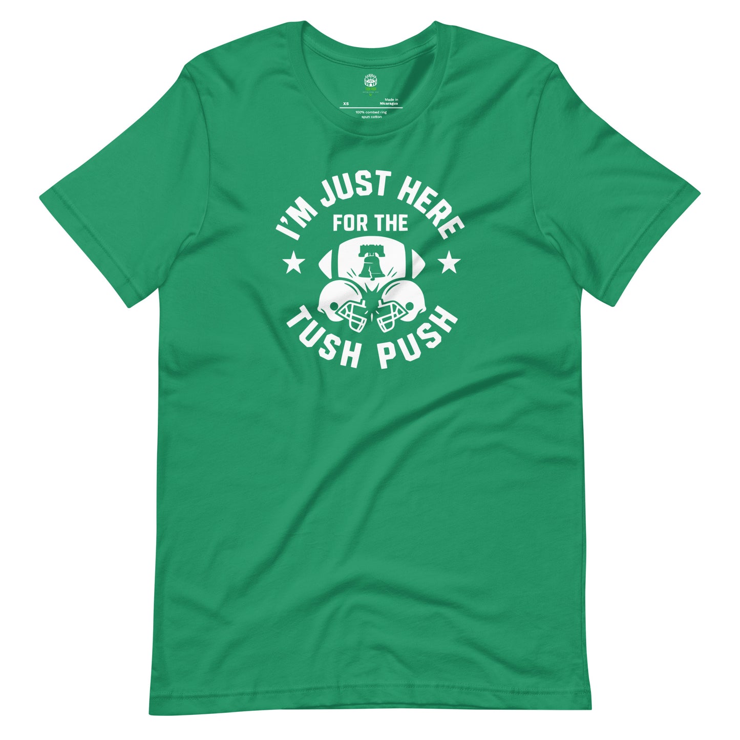 Tush Push™ Shirt – I’m Just Here for the Tush Push, Funny Game Day Football Tee, Philly Fans