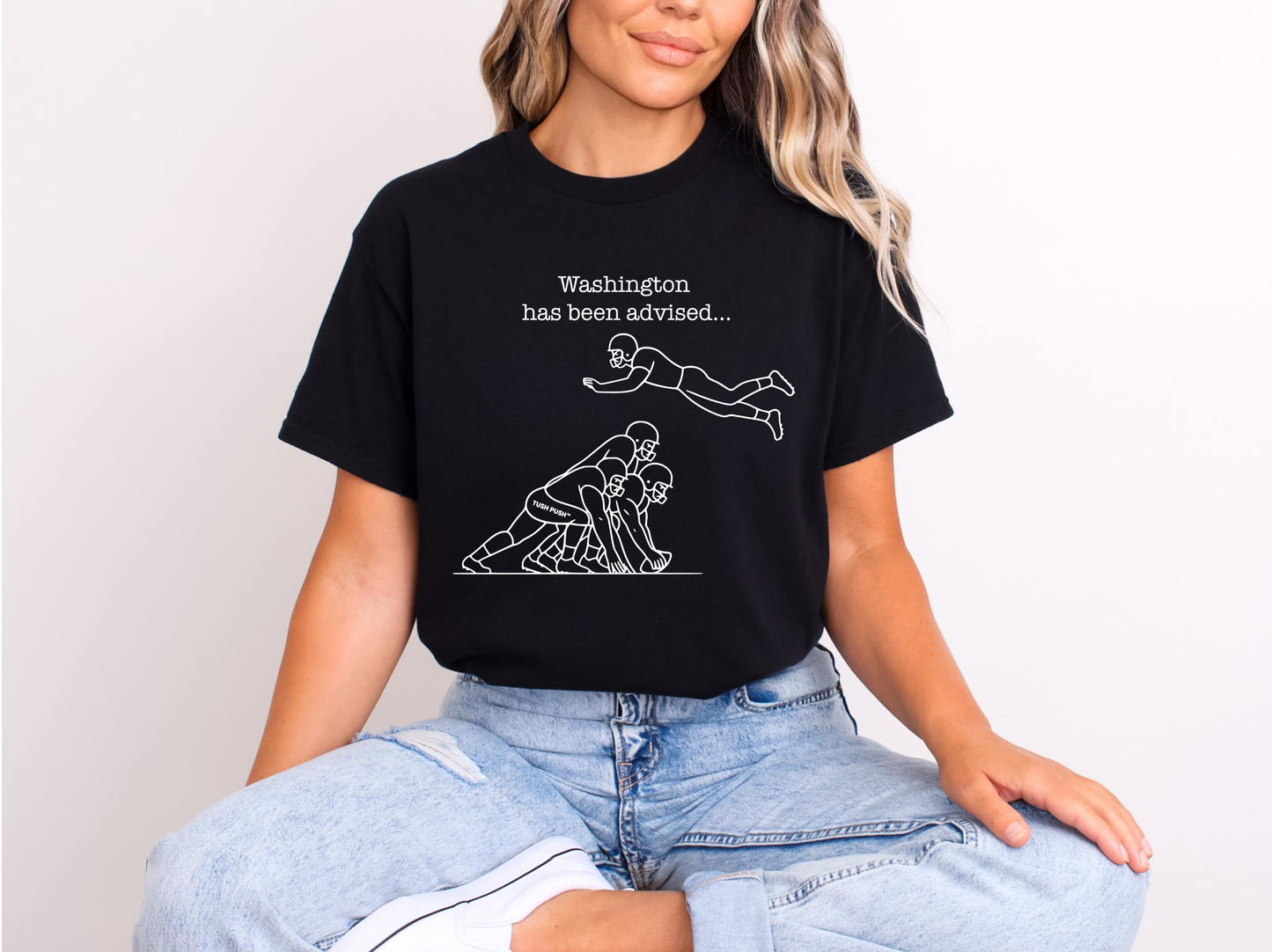 "Washington Has Been Advised” Funny Offsides Tee
