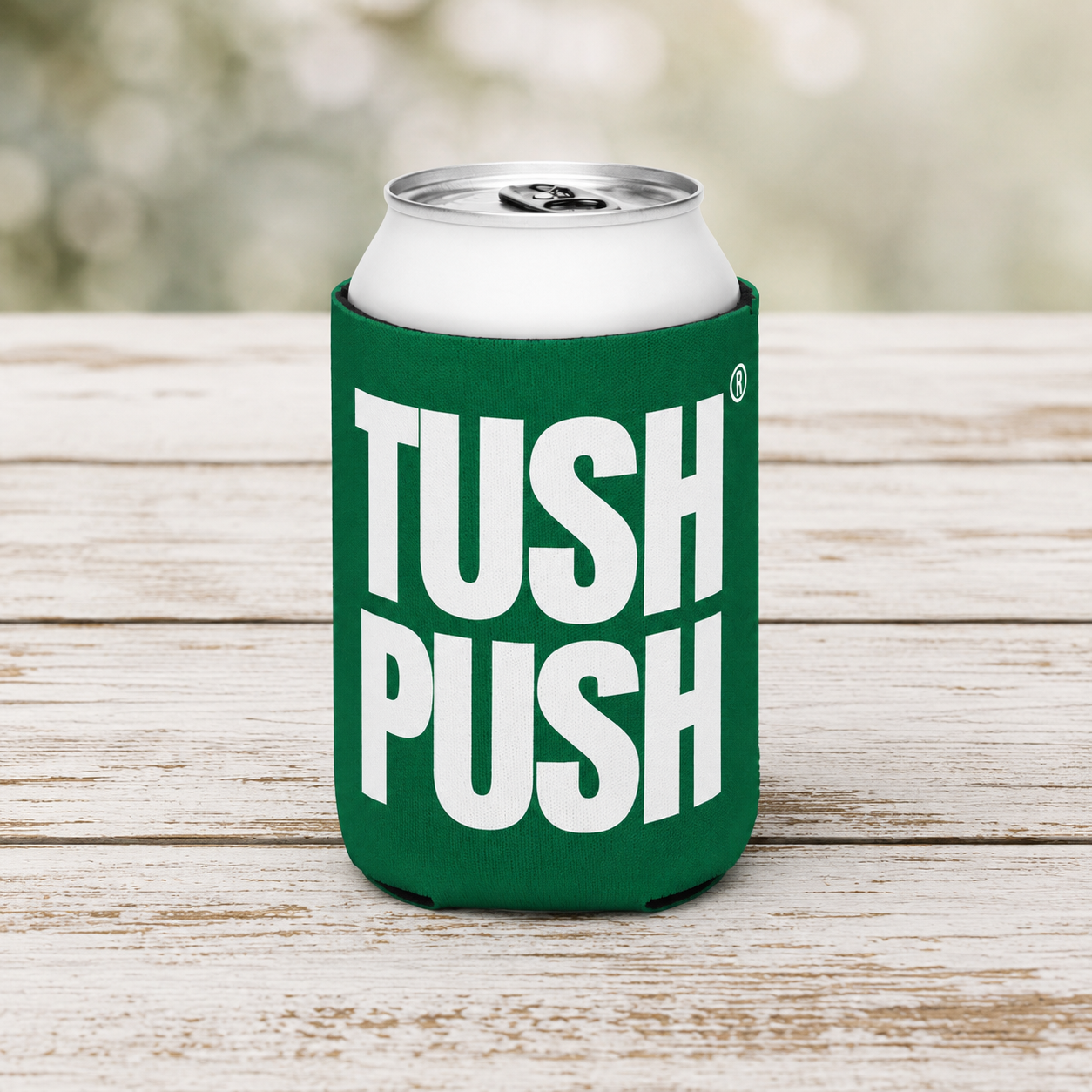 Personalized Football Can Cooler | Philadelphia Tush Push ® | 12 oz Insulated Drink Sleeve Cozie
