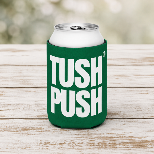 Personalized Football Can Cooler | Philadelphia Tush Push ® | 12 oz Insulated Drink Sleeve Cozie