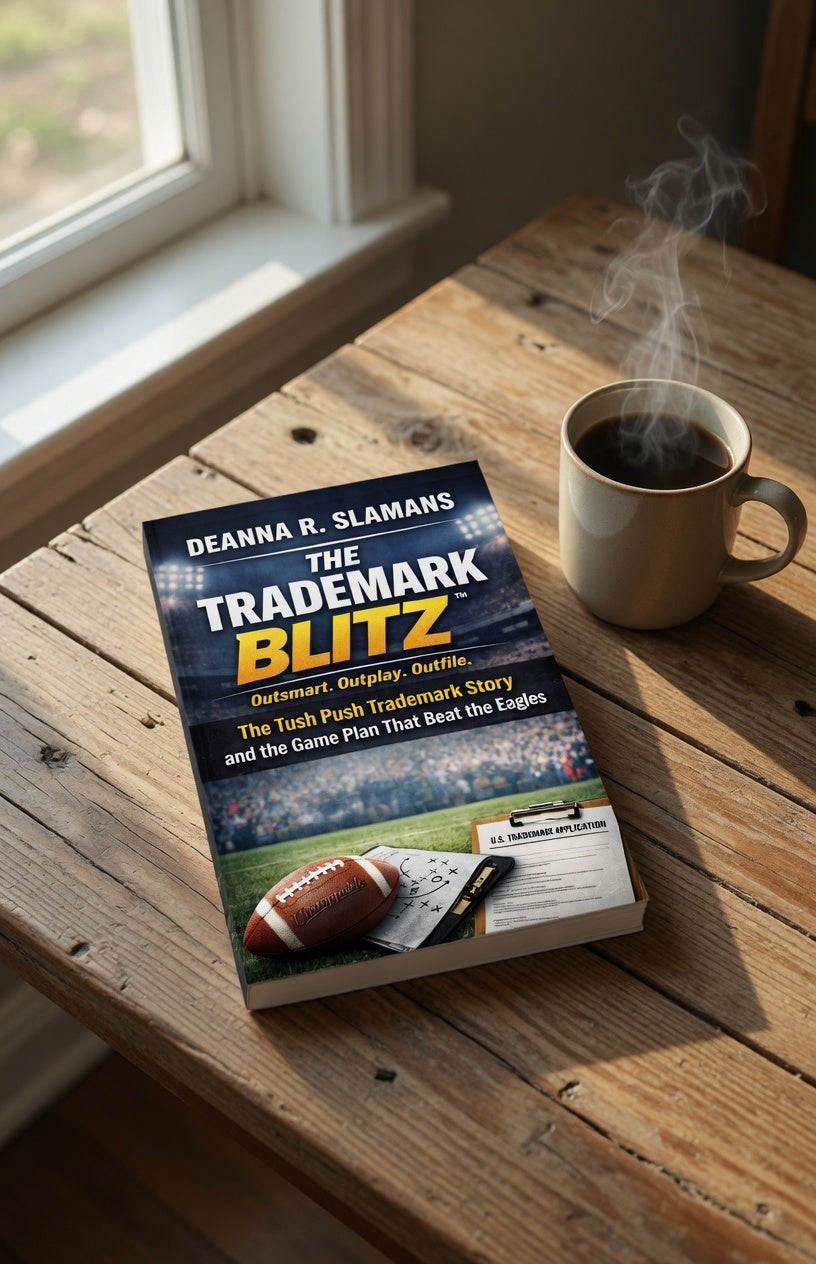 The Trademark Blitz™: Outsmart. Outplay. Outfile. The Tush Push Trademark Story and the Game Plan That Beat the Eagles